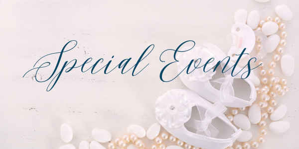 Event planning for life  milestone and special events.