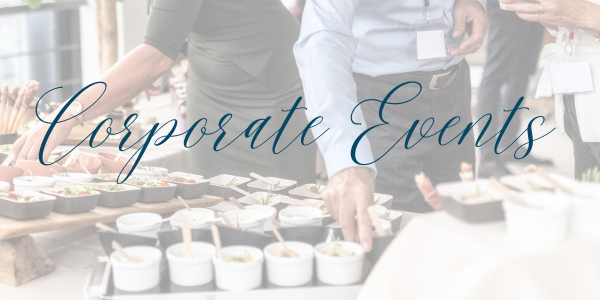 Corporate and business event planning services.